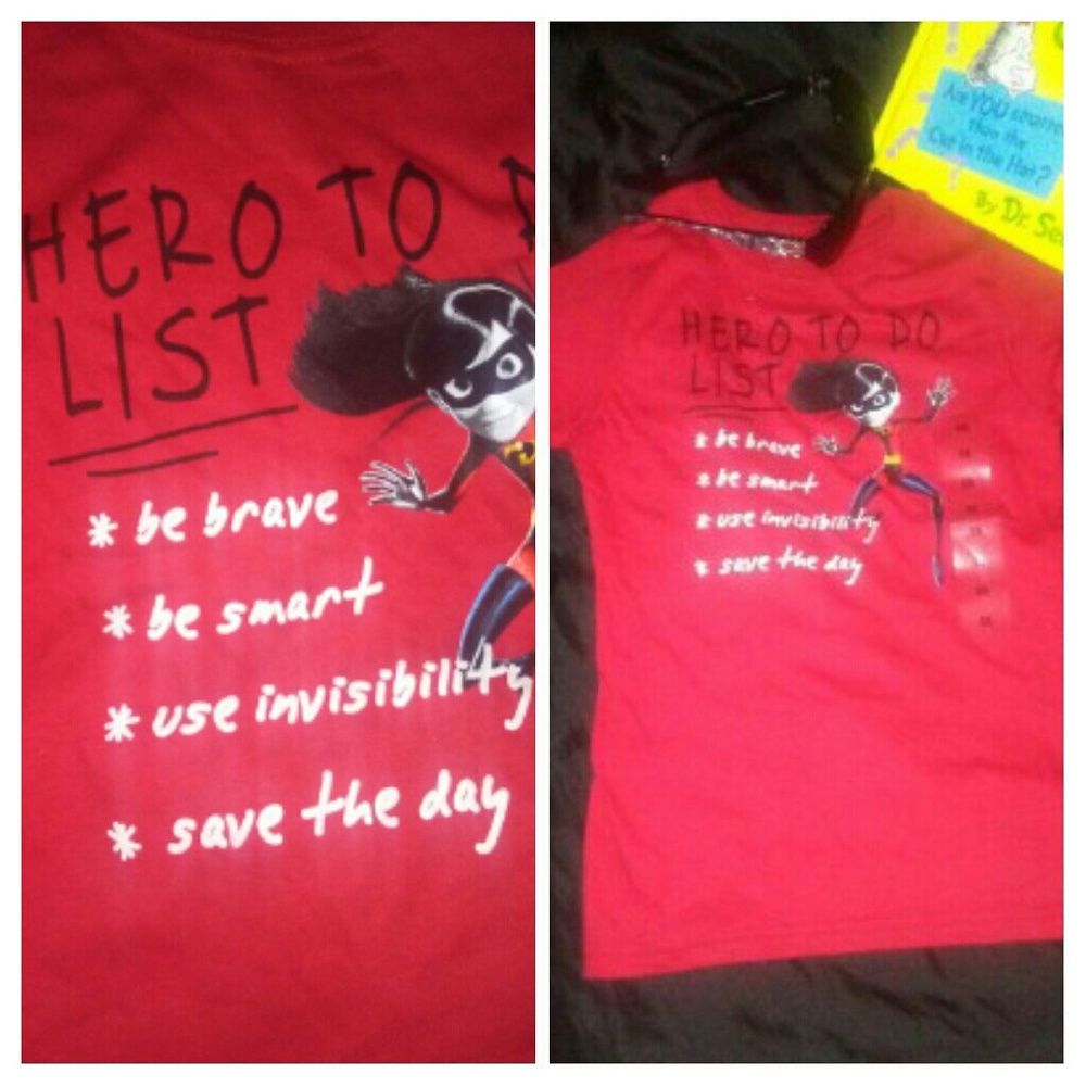 Positive "Violet" NWT tee from Incredibles 2